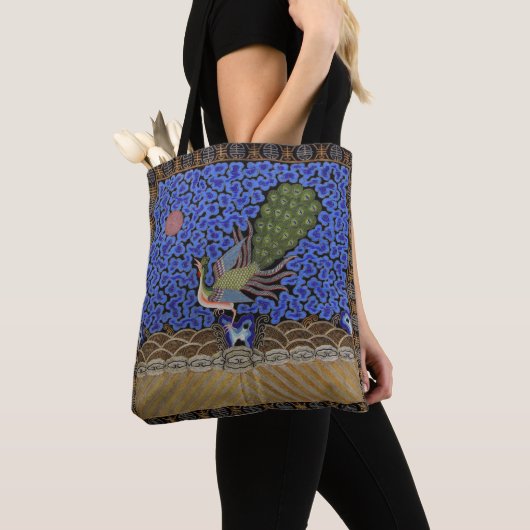 Pfau aus Qing-Dynastie Tasche (Von Nahem)