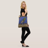 Pfau aus Qing-Dynastie Tasche (Am Model)