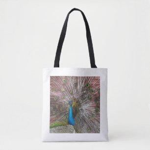 Pfau-Bild Tasche