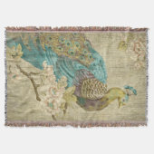 Pfau — Blanket Decke (Vorderseite)