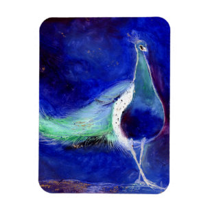 Pfau-Blau 2013 Magnet