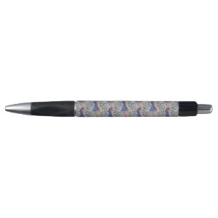 Pfau Blauer Pen Kugelschreiber