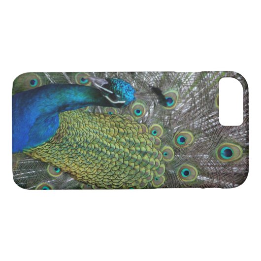 Pfau Case-Mate iPhone Hülle (Rückseite (Horizontal))