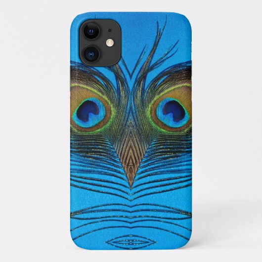 Pfau Case-Mate iPhone Hülle (Rückseite)