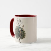 Pfau Dandy Tasse (Vorderseite Links)