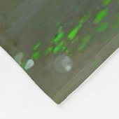 Pfau-Decke Fleecedecke (Ecke)