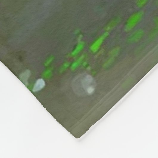 Pfau-Decke Fleecedecke (Ecke)