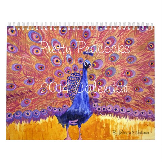 Pfau Druckkunst-Wandkalender 2014 Kalender (Titelbild)
