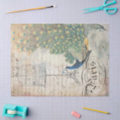 Pfau-Eintagsfliegen Decoupage Papierrecht Seidenpapier (Basteln)