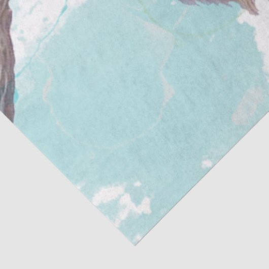 Pfau Ephemera 1 Seidenpapier (Ausschnitt)