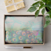 Pfau-Ephemere 3 Seidenpapier (Geschenk)