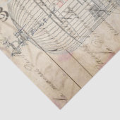 Pfau Ephemere Dekoupage Paper Right Seidenpapier (Ausschnitt)