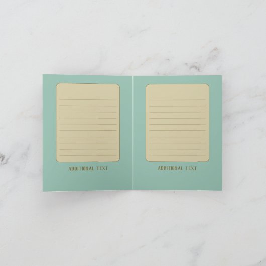 Pfau - Faltkarte (Innenseite)