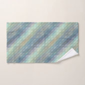 Pfau-Farbmannigfaltiges Muster-Ensemble Badhandtuch Set (Handtuch)