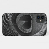 Pfau-Feder Case-Mate iPhone Hülle (Rückseite (Horizontal))
