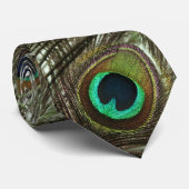 Pfau-Feder-Krawatte Krawatte (Gerollt)