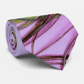 Pfau-Feder-Krawatte Krawatte (Gerollt)