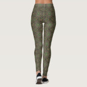 Pfau-Feder-Leggings Leggings (Rückseite)