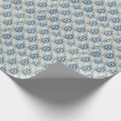 Pfau-Feder-Luxusentwurfs-Packpapier Geschenkpapier (Ecke)