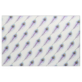 Pfau-Feder-Muster-Gewebe Stoff (Fat Quarter (45,7 x 55,9 cm))