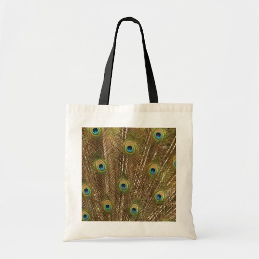 Pfau-Feder-Tasche Tragetasche (Vorne)