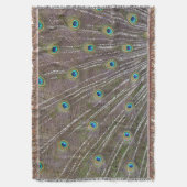 Pfau-Federn Decke (Vorderseite Vertikal)