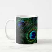 Pfau-Federn Kaffeetasse (Links)