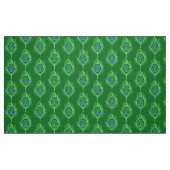 Pfau-Federn, Limones Grün auf Smaragdgrün Stoff (Fat Quarter (45,7 x 55,9 cm))
