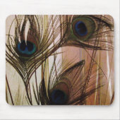 Pfau-Federn Mousepad (Vorne)