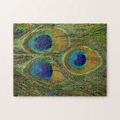 Pfau-Federn Puzzle (Horizontal)