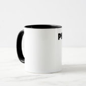 Pfau-Felsen Tasse (Vorderseite Links)