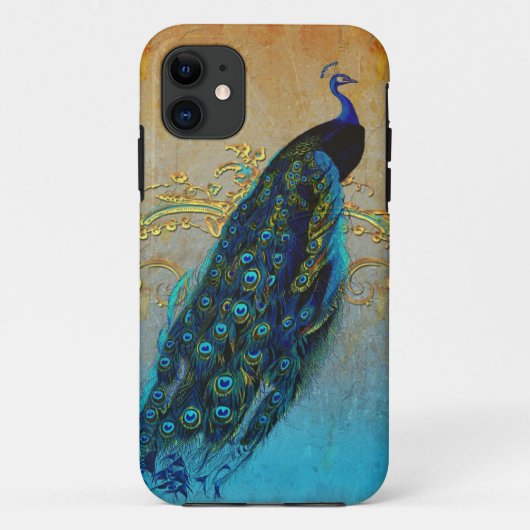 Pfau & Filigran Case-Mate iPhone Hülle (Rückseite)