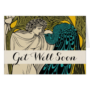 Pfau Fine Art Vogel Nouveau
