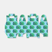 Pfau-Gastgeschenk Geschenkschachtel (Ungefaltet)