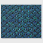 Pfau Geschenkpapier (Flach)