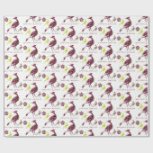 Pfau Geschenkpapier (Flach)