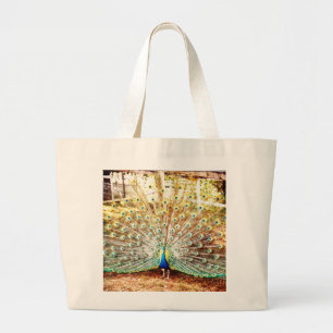 Pfau, große Tasche