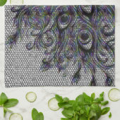 Pfau Handtuch (Gefaltet)