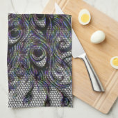 Pfau Handtuch (Viertel Falte)