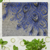 Pfau Handtuch (Gefaltet)