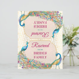 Pfau Hindu Hochzeitszeichen vorbehalten