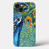 Pfau I Case-Mate iPhone Hülle (Rückseite)