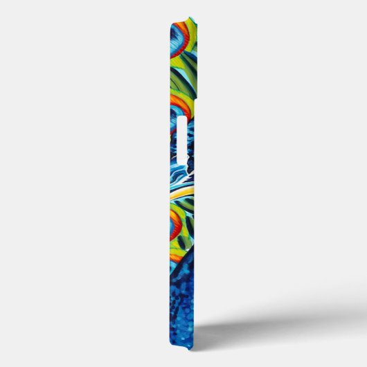 Pfau I Case-Mate iPhone Hülle (Rückseite / Rechts)