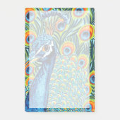 Pfau I Post-it Klebezettel (Vorderseite)