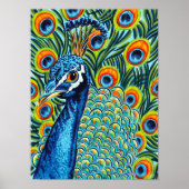 Pfau I Poster (Vorne)