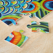 Pfau I Puzzle (Seite)