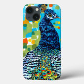 Pfau II Case-Mate iPhone Hülle (Rückseite)