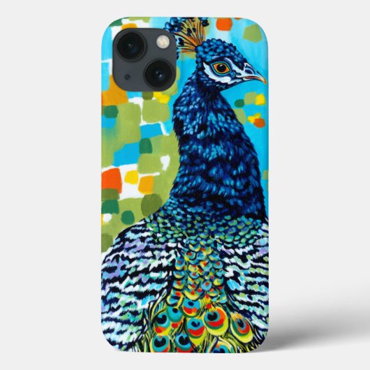 Pfau II Case-Mate iPhone Hülle (Rückseite)