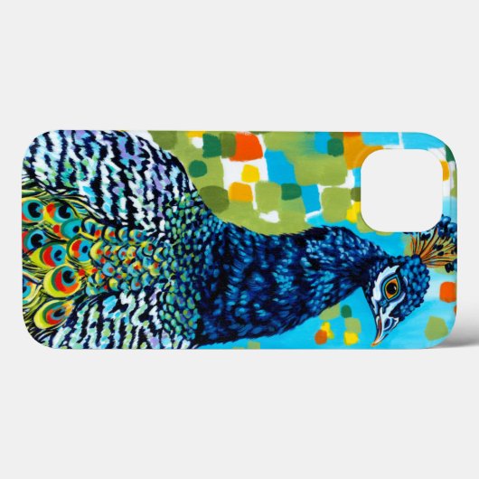 Pfau II Case-Mate iPhone Hülle (Rückseite (Horizontal))
