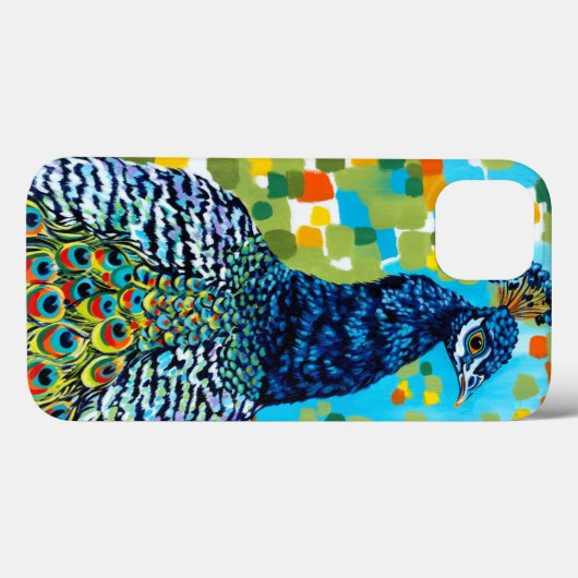 Pfau II Case-Mate iPhone Hülle (Rückseite (Horizontal))